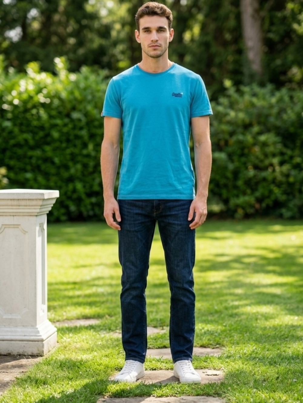 Superdry Blue Short Sleeve Tee